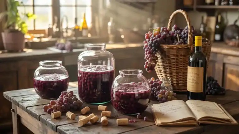 how to make wine at home