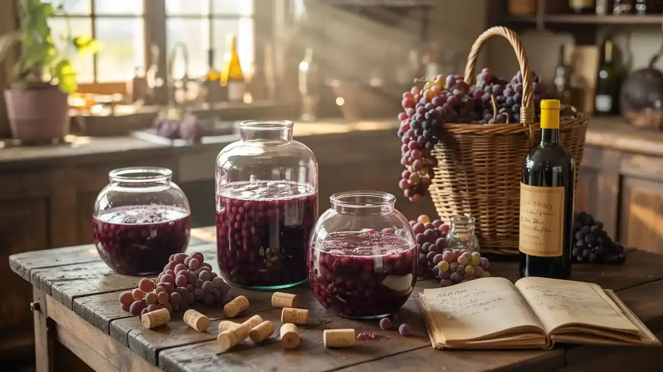 how to make wine at home