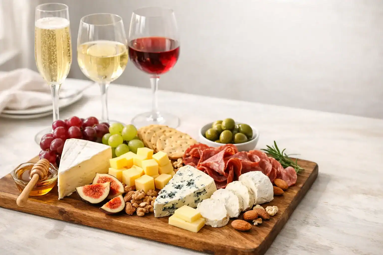 What Wine Goes With a Cheese Board