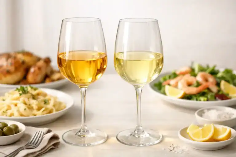 difference between Chardonnay and Pinot Grigio