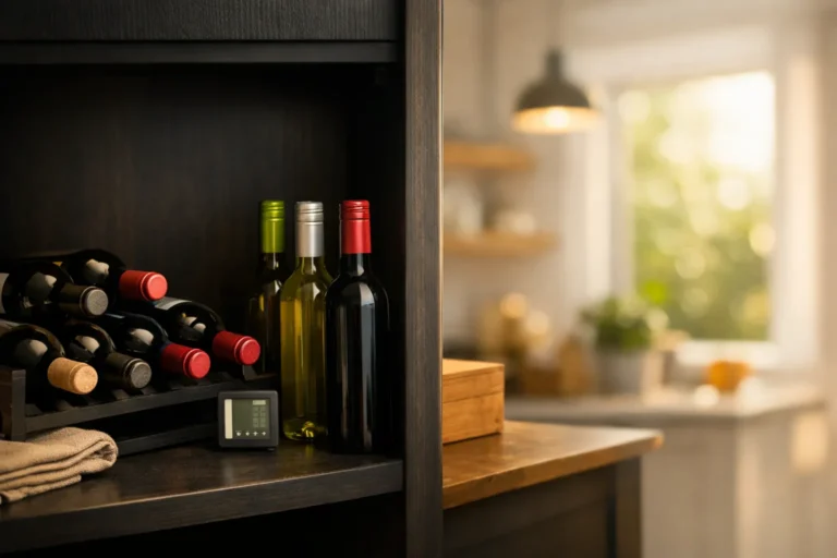 how to store wine at home without a cellar